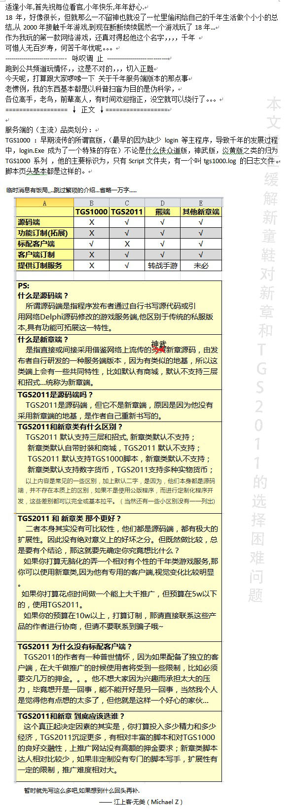 【扫盲】TGS2011 新章 TGS1000 剪不断理还乱的关系（到底要选谁？）+ .jpg